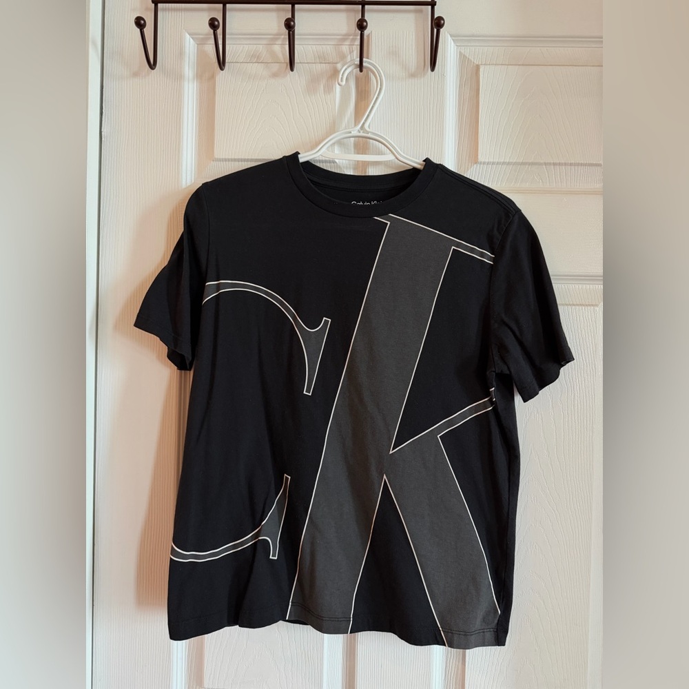 Calvin Klein Black Graphic Tee